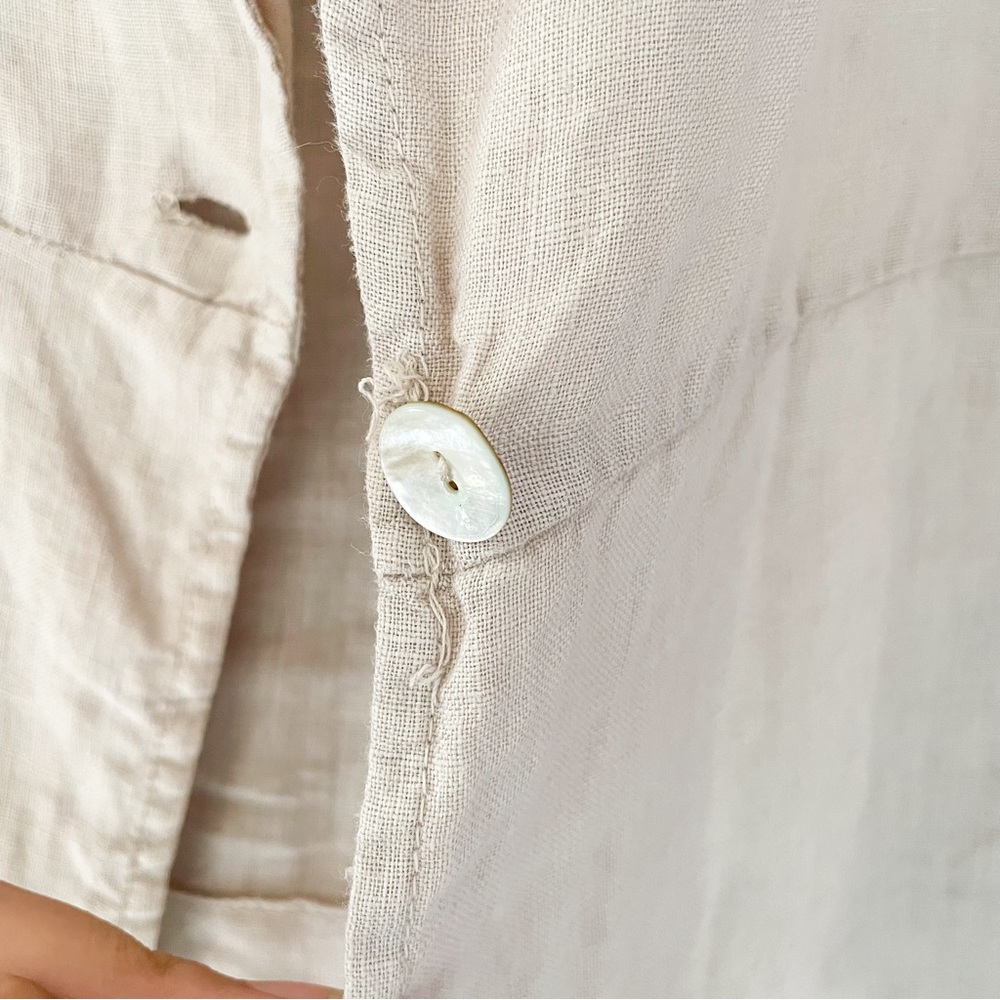 Viola Borghi Top Light Jacket Linen - Picture 4 of 5